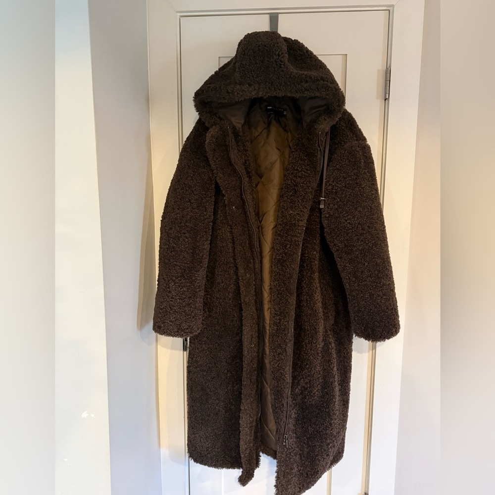 ASOS Brown Teddy Jacket